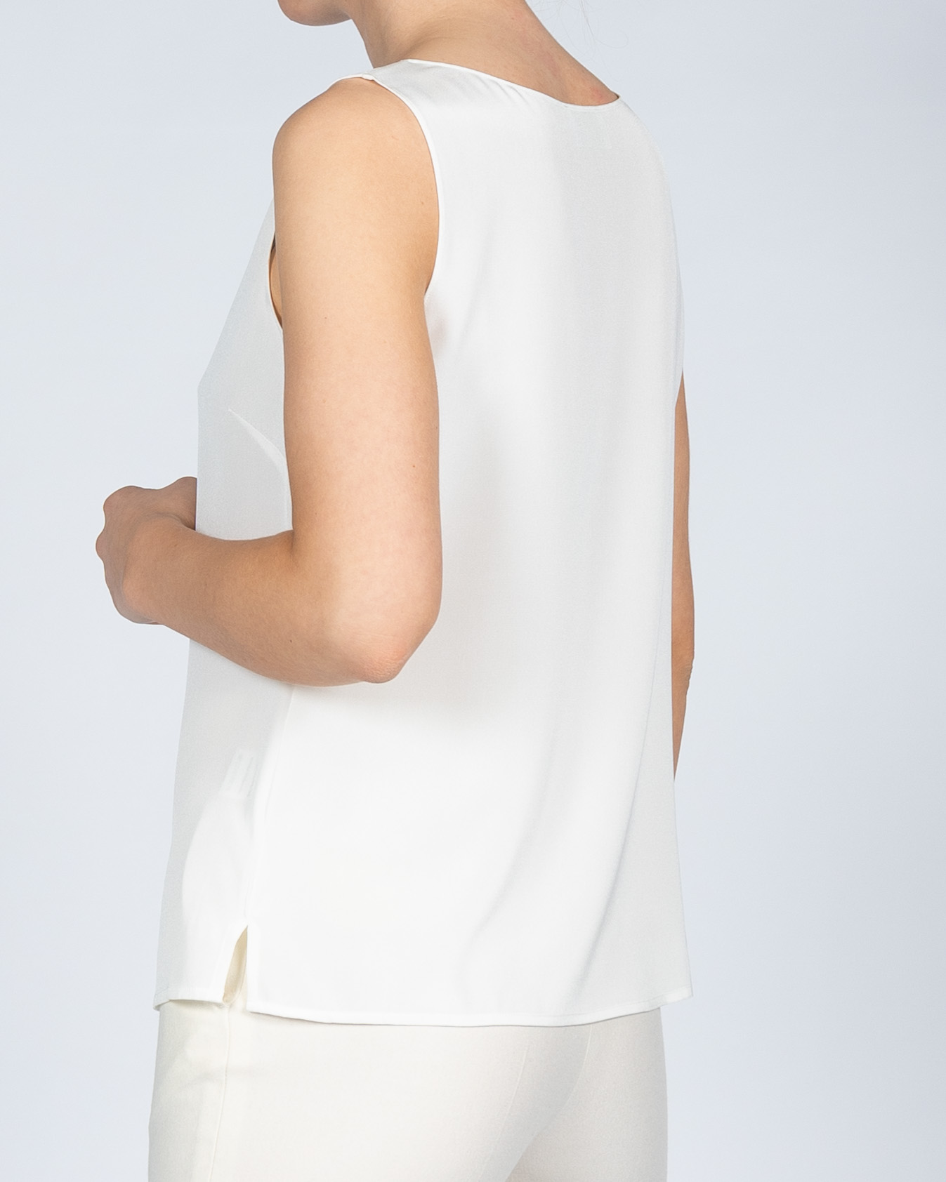 Silk Tank Top Rounded