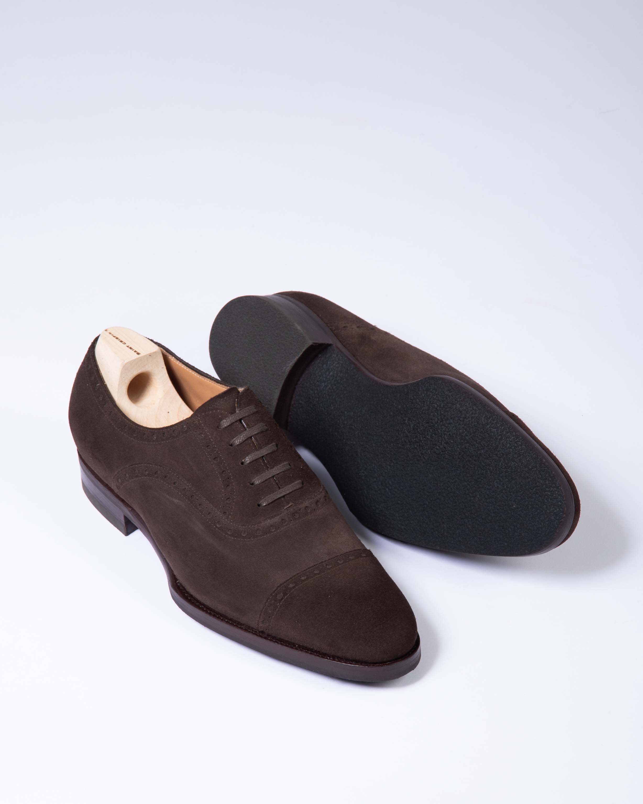 Armstrong Verzakking draai Suede Oxford Rubber Sole