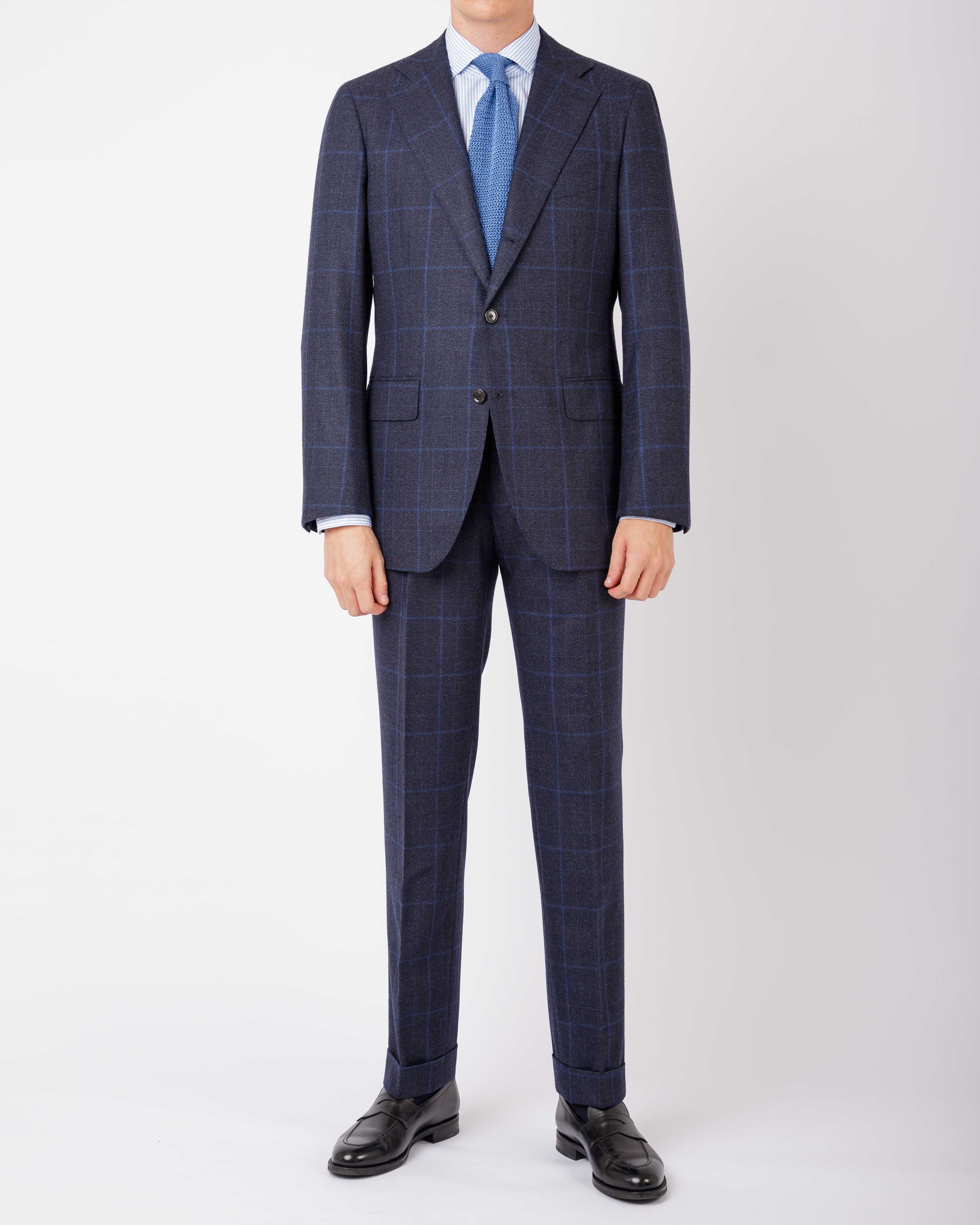 Mod 2 -Flannel Checked Suit