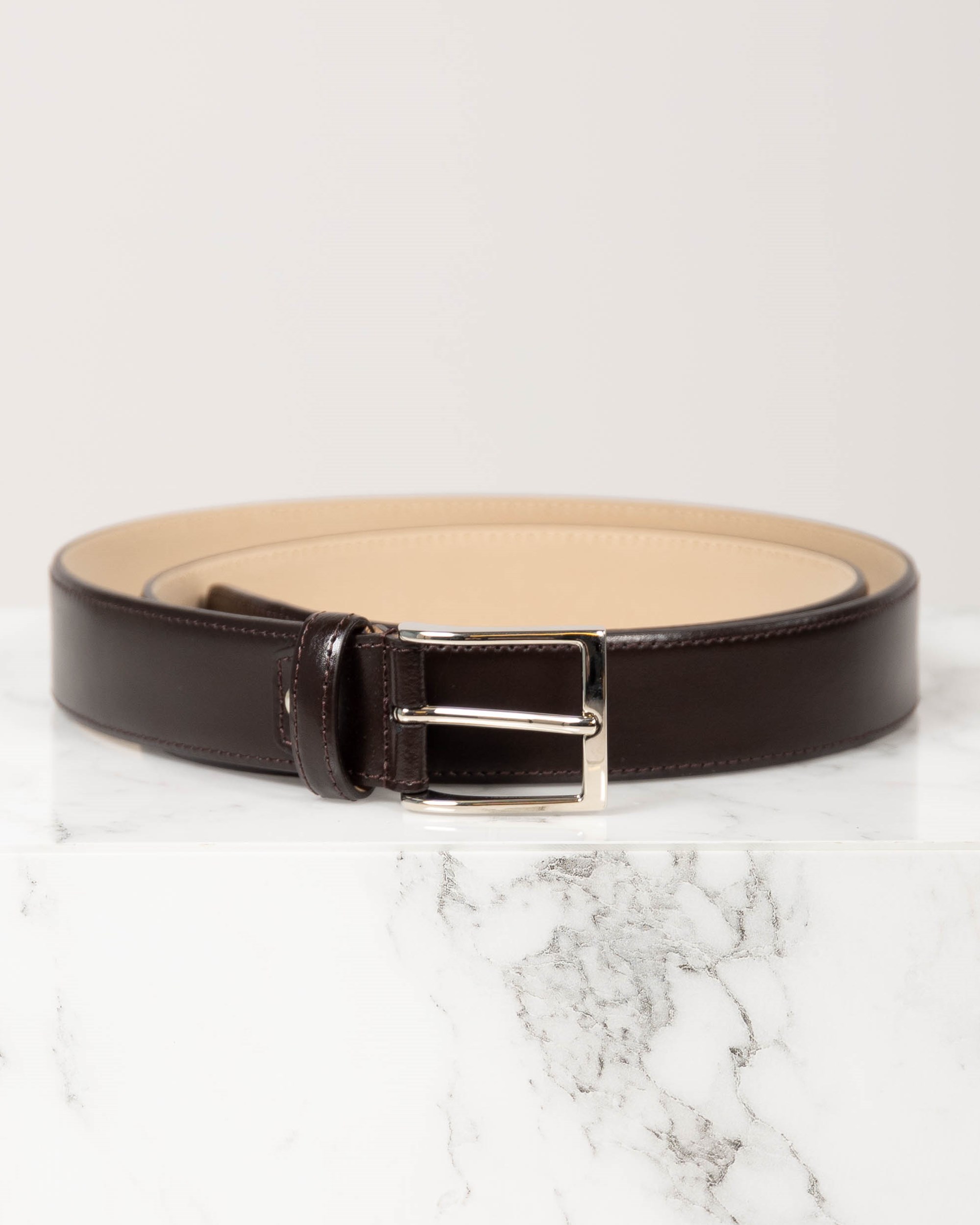 Satin Leather Belt