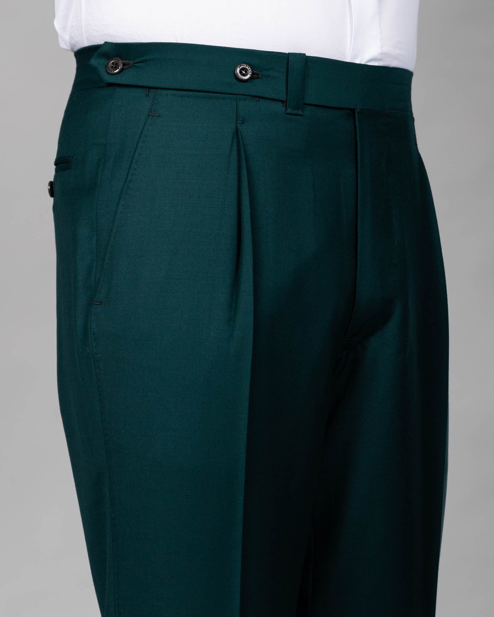 S120 Wool Gabardine Trouser - Extended Waistband